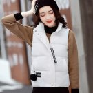 Women\'s Cotton Wool Collar Hooded Down vest Removable hat Hot high quality Brand New female winter 
