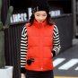Women\'s Cotton Wool Collar Hooded Down vest Removable hat Hot high quality Brand New female winter