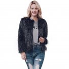 Winter Fur Coats Fluffy Hair Jacket Short Faux Fur Coat Womens Fake Fur Overcoat Plus Size Coat Fema