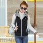 Winter Vest Women Brand cotton wool collar Removable hooded down vest Windproof Warm Waistcoat veste