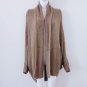 New Autumn Winter Knitted Cardigan Sweater Women Batwing sleeve Crochet Long Cardigans Wool Coat Kha
