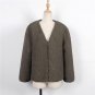 Fake Fur Short Jacket Winter Coats Women 2017 Casual Warm Lamb Fur Woolen Coat Autumn Female Outwea