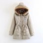 Lamb Wool Coat Women Parka Casual Patchwork Overcoat Thickening 2017 New Winter Women Warm Outwear P