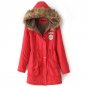 Lamb Wool Coat Women Parka Casual Patchwork Overcoat Thickening 2017 New Winter Women Warm Outwear P