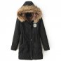 Lamb Wool Coat Women Parka Casual Patchwork Overcoat Thickening 2017 New Winter Women Warm Outwear P