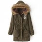 Lamb Wool Coat Women Parka Casual Patchwork Overcoat Thickening 2017 New Winter Women Warm Outwear P
