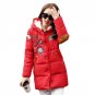 Women\'s Warm Winter Long Parka Hooded Slim Cotton Jacket Coat Outwear