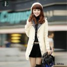 Women Fashionable Winter Warm Knitted Cardigans Casual Long Sleeve Cashmere Coats Solid Autumn Hoode