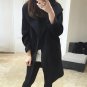 Women Woolen Jacket Autumn Lady\'s Single Breasted Long Sleeve Turn-down Collar Overcoat Winter Warm