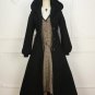 Custom Tailored ~ Vintage Women\'s Hooded Long Wool Coat Gothic Trench Coat by Miss Point