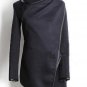 Autumn and Winter Irregular Coat Women Long Cashmere Overcoats Woman Trench Wool Fur Coats Female Pl