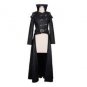 Punk Gothic Women\'s Jacket Punk Gothic 2016 Winter Autumn Long Sleeve Detachable Hem Coat With Zipp