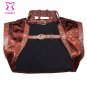 Red / Black Skull Net Sexy Corsets And Bustiers Vintage Gothic Jacket Steampunk Clothing Women Plus