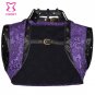 Red / Black Skull Net Sexy Corsets And Bustiers Vintage Gothic Jacket Steampunk Clothing Women Plus