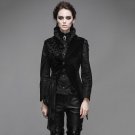 Devil Fashion Steampunk Black Asymmetric Sleeveless Dress Vest for Women Gothic Embroidery Jacket Wa