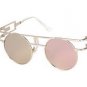 Steampunk Gothic Retro Sunglasses Women Brand Designer Sun glasses For Men Vintage Colorful Reflecti