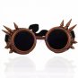 Vintage Retro Victorian Gothic Cosplay Rivet Steampunk Goggles Glasses Welding Punk 5 Colors