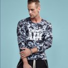 New Gothic Men\'s Long Sleeve Tshirts Casual 3D Long Shirts Man Fashion Fitted Brand Clothing Funny 