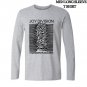 new arrival T Shirts Men Unknown Pleasure Post Punk Gothic t shirt Rock And Roll Hot Man Tee O Neck