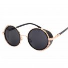 New Fashion Gothic Steam Punk Glasses Brand Designer Rock Vintage Metal Frame Men Sunglasses Summer 