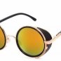 New Fashion Gothic Steam Punk Glasses Brand Designer Rock Vintage Metal Frame Men Sunglasses Summer