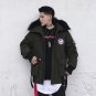 Men parkas winter 2017 Men Padded Parka Cotton Coat Winter Jacket Mens Fashion Winter Coat Thick Par