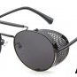 Hight Quality Metal Frame Steampunk Sunglasses Men Brand Designer Goggle Men Women Gothic Sun glasse