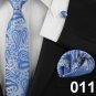 2017 Silk Neck tie set ties for men necktie cufflinks business wedding