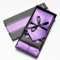 2017 Neck Tie Set Gift Box Wedding Solid colour Ties for men Pocket Square Cufflinks