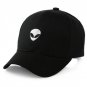 2017 Baseball Cap Black Embroidered Alien Pattern Cap Fashion Cool Adjustable Snapback Hip-Hop Baseb