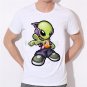 2017 Summer Style Men T-shirt 3D Printed Aliens boy Tshirt Casual Top Tees Fashion Short O-neck Bran