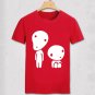 The Wood Elves Miyazaki Hayao alien Funny Print Cartoon Casual T Shirts Men Fashion Cotton Short-sle