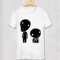 The Wood Elves Miyazaki Hayao alien Funny Print Cartoon Casual T Shirts Men Fashion Cotton Short-sle