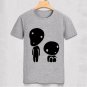 The Wood Elves Miyazaki Hayao alien Funny Print Cartoon Casual T Shirts Men Fashion Cotton Short-sle