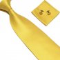 Woven Silk Necktie HandMade Mens Tie Cufflinks and Handkerchief Set Hanky Gift