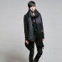 220*40CM Black Gray Patchwork Long Warm Scarf Luxury Brand Wool Cashmere Scarves for Dad 2017 Casual