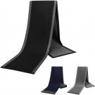 Black Solid Color Men Scarves Fashion Accessories Autumn Winter Women Scarf Men Warm Luxury Brand Ma