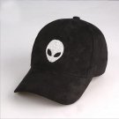 High quality alien Baseball cap for Men Women UFO fans black pink suede fabric snapback cap hat for 