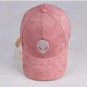 High quality alien Baseball cap for Men Women UFO fans black pink suede fabric snapback cap hat for 