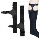 Men Garters 1 Pair Single Garter-strap Male Suspender Adjustable Hook Sock Garter High Elastic Suspe