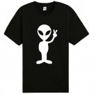 2017 Alien Peace space Print Men T shirt Fashion Casual Funny Shirt For Unisex Harajuku Hipster Stre