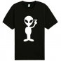2017 Alien Peace space Print Men T shirt Fashion Casual Funny Shirt For Unisex Harajuku Hipster Stre