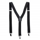 2016 New Design Y Shape Women Men Elastic Clip-on Suspenders Adjustable Braces Solids Fashion 11 Col
