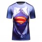 Men Sportswear Marvel Amazing Spiderman Sublimated Costume T Shirt Sheer Male Slim Crossfit Boy Cami