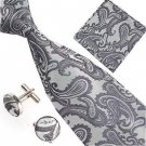 A 2014 Hot Selling Solid Ties Mature Men\'s Neckties Tie Hanky Cufflinks Sets  New Classic Paisley J
