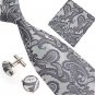 A 2014 Hot Selling Solid Ties Mature Men\'s Neckties Tie Hanky Cufflinks Sets New Classic Paisley J