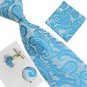 A 2014 Hot Selling Solid Ties Mature Men\'s Neckties Tie Hanky Cufflinks Sets New Classic Paisley J