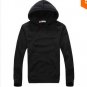 Ultra Style  Hoodie long-sleeve with a hood cardigan lovers sweatshirt black (Asia Size)