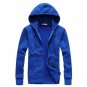 Ultra Style  Hoodie long-sleeve with a hood cardigan lovers sweatshirt black (Asia Size)
