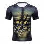 Cool Men Superhero Compression Shirt Funny 3D Printed Superman spiderman T Shirt Bodybuilding Crossf